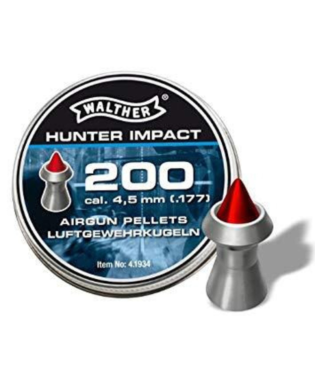 WALTHER HUNTER IMPACT 4,5MM LUOTI 200KPL/PKT #4.1934