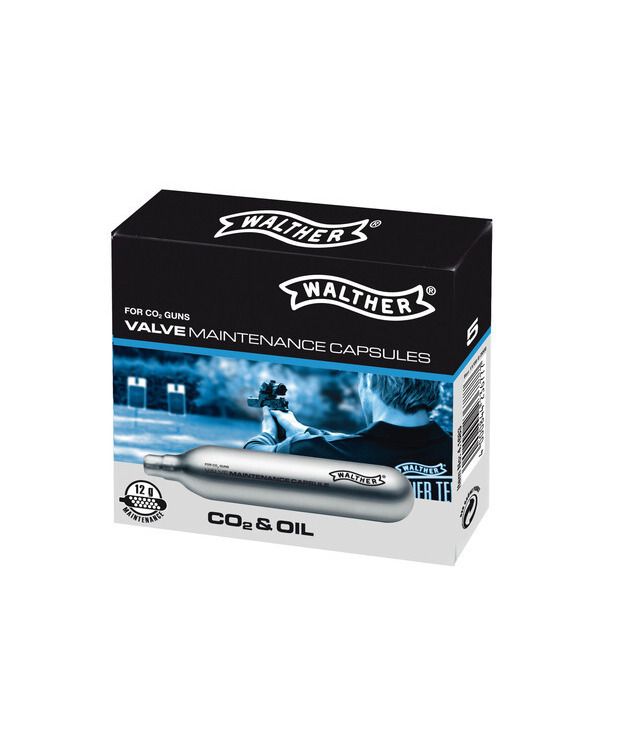 WALTHER UMAREX VENTTIILI HOITOSARJA CO2 5KPL/PKT 4.1683