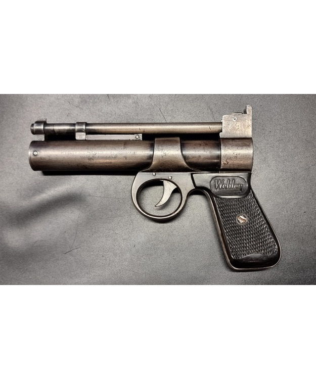 WEBLEY JUNIOR 4,5MM ILMAPISTOOLI KÄYT