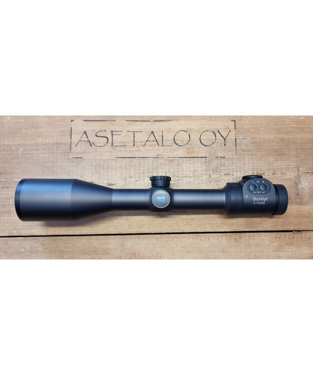 ZEISS DURALYT 3-12X50 VALOPISTEELLÄ KÄYTETTY