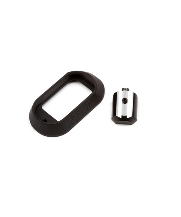 ZEV 4GEN SMALL FRAME SLIM ALUM.MAGWELL BLACK SMOOTH ANODIZED W/ULTRALIGHT INSERT KIT