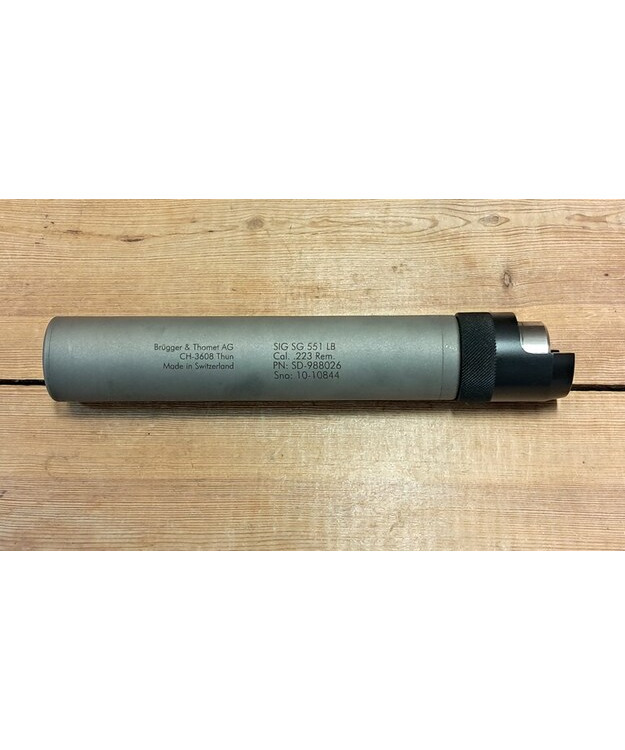 B&T UNIVERSAL RIFLE SUPPR ESSOR SIG 551 SD-988026no 10-10844