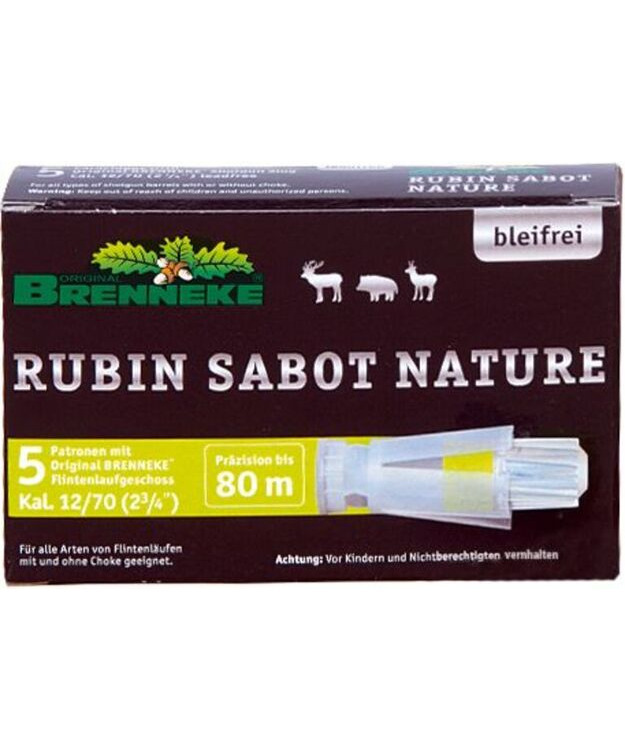 BRENNEKE 12/70 RUBINSABOT NATURE 19GLYIJYTÖN SLUG