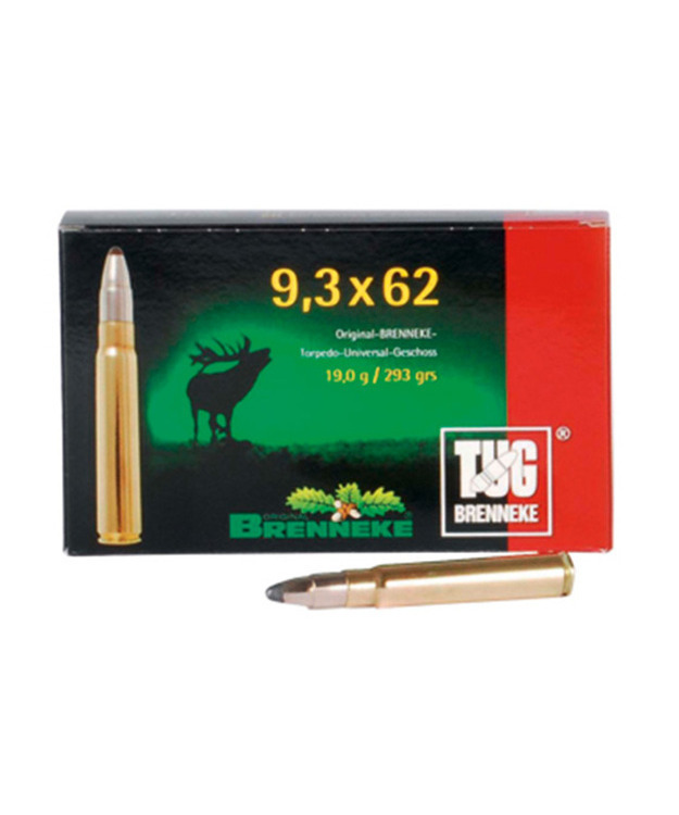 BRENNEKE 9,3x62 KIVÄÄRIN PATRUUNA 19G TUG LUOTI