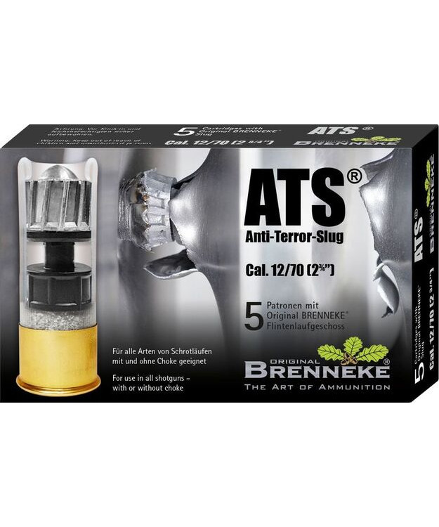 BRENNEKE ANTI TERROR SLUG 12/70 27,5 G TÄYTEINEN