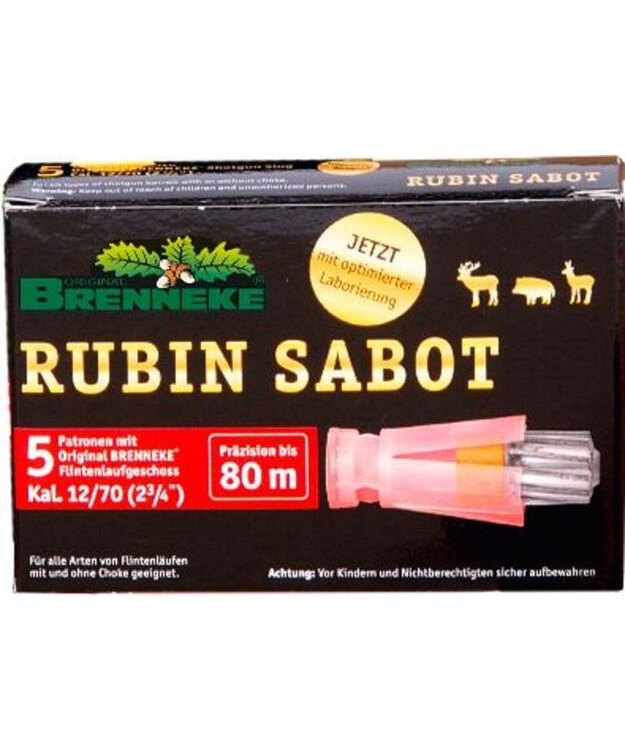 BRENNEKE RUBINSABOT 12/70 28G SLUG #1212622