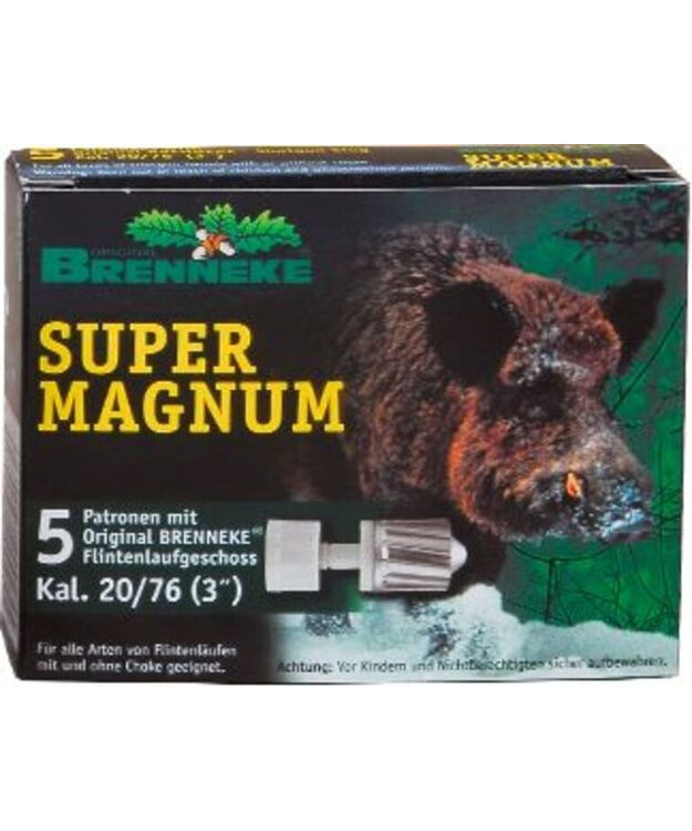 BRENNEKE SUPERMAGNUM 20/76 28,4G SLUG #2002525