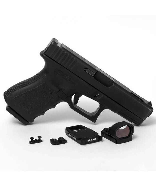 CAT SM2 EVO MAGNETIC RED DOT SIGHT 3MOA FOR GLOCK #CAT-MM-RMS-EVO-GLK-25.5