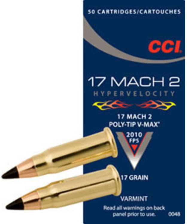 CCI .17 MACH2 17GR V-MAX (620048)
