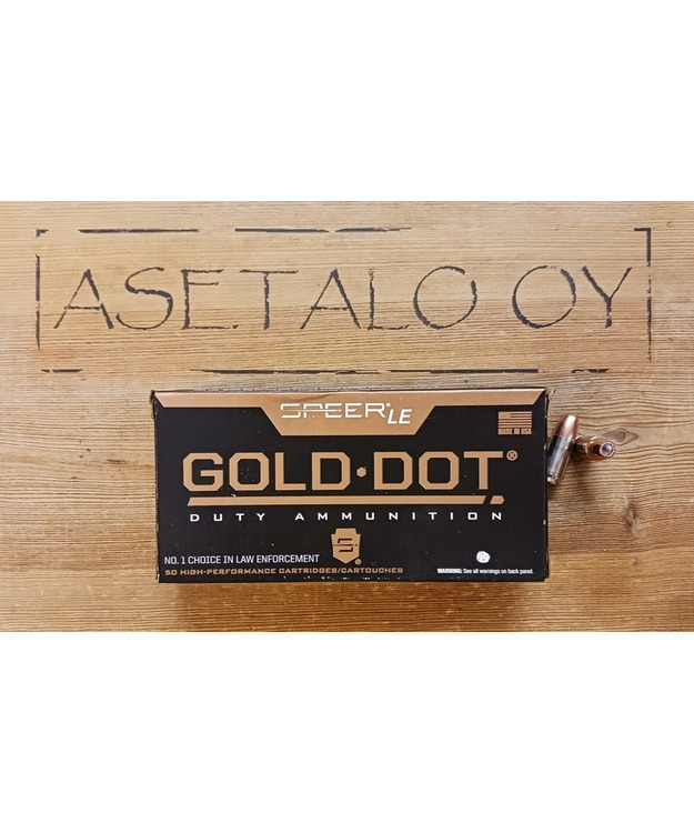 CCI 9MM GOLD DOT HP 8G #53618