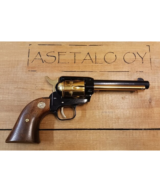 COLT  FRONTIER SCOUT 22LR 43/4" KÄYT.REVOLVERI "MISSOURI SESQUICENTENNIAL" HIENO