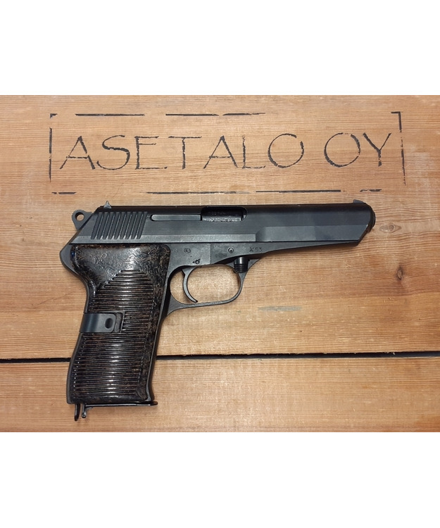 CZ M52 KAL 7,62X25 PISTOOLI, KÄYT HYVÄ