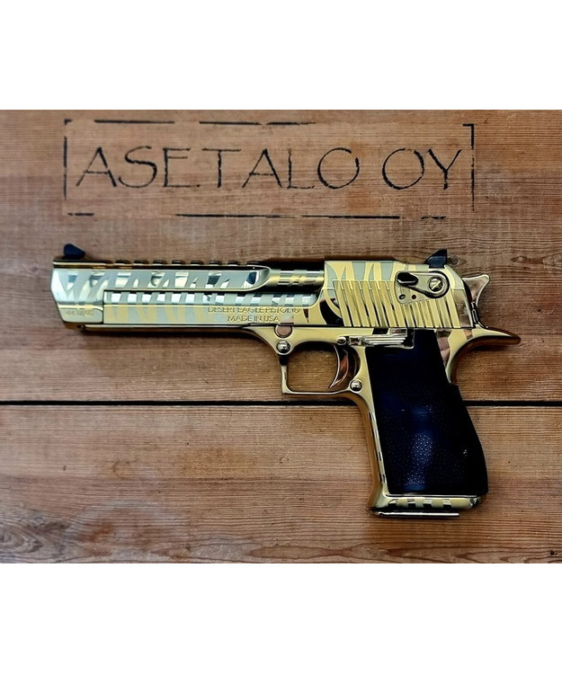 DESERT EAGLE .44 MAG TITANIUM GOLD TIGER STRIPE