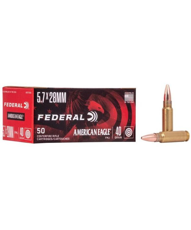 FEDERAL AMERICAN EAGLE 5,7X28 FMJ 40GR/2,6G PATRUUNA