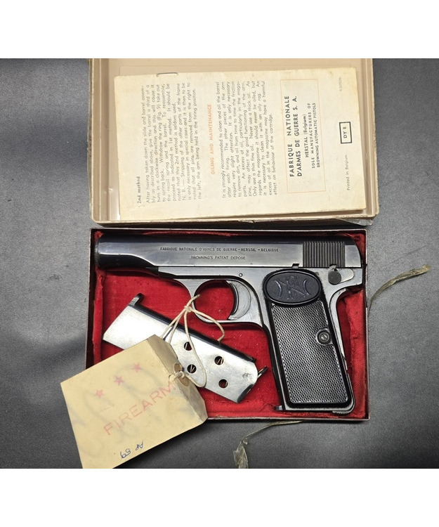 FN BROWNING M10 .380 ACP LAATIKOSSAAN