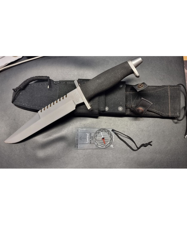 GERBER BMF SURVIVAL KNIFE VINTAGE SAWBACK 7,8" KÄYT