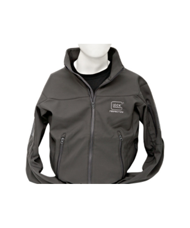 GLOCK 31372 SOFTSHELLJACKET GLOCK PERFECTION MEN GREY KOKO M