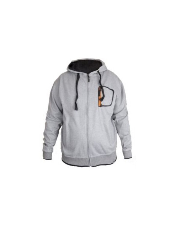 GLOCK 31381 SWEATJACKET GLOCK PERFECTION UNISEX HOODLE GREY KOKO M