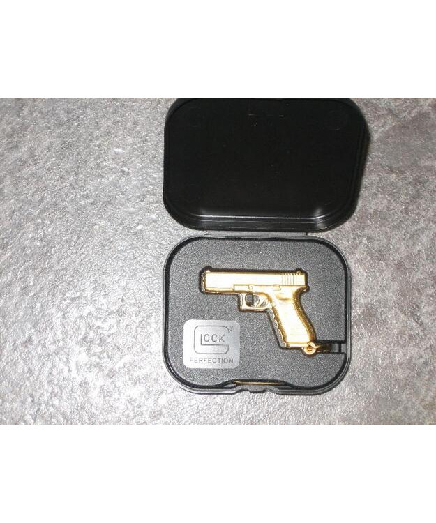 GLOCK AVAIMENPERÄ METAL GOLD PLATED 4667