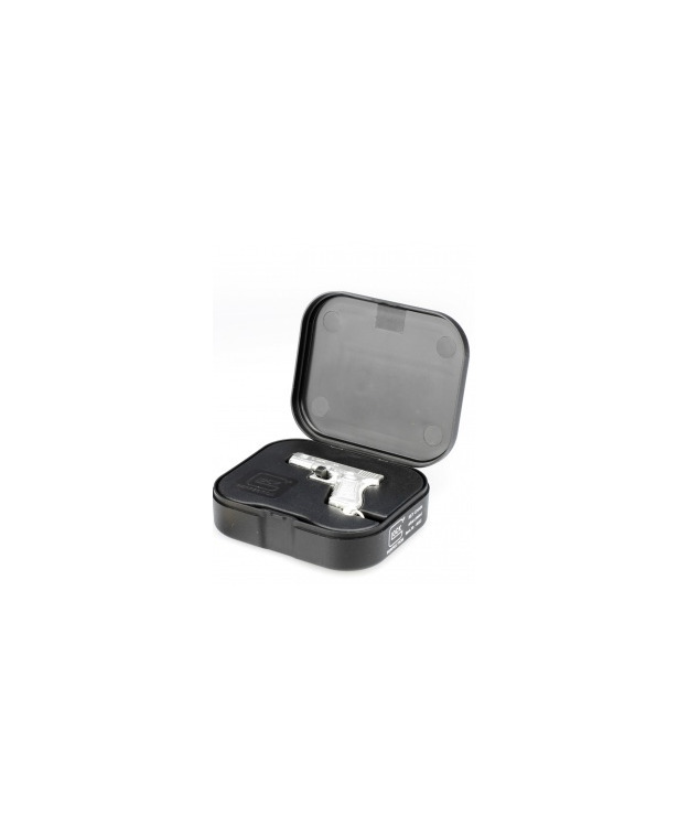 GLOCK AVAIMENPERÄ METAL SILVER PLATED 4665