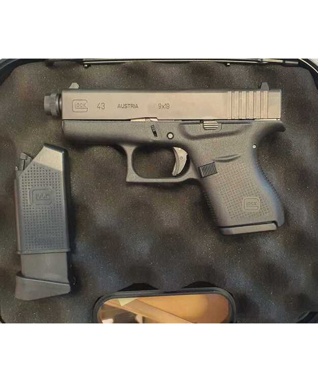 GLOCK M43 9X19 PISTOOLI M12X0,75 KIERREPIIPPULLA#33958