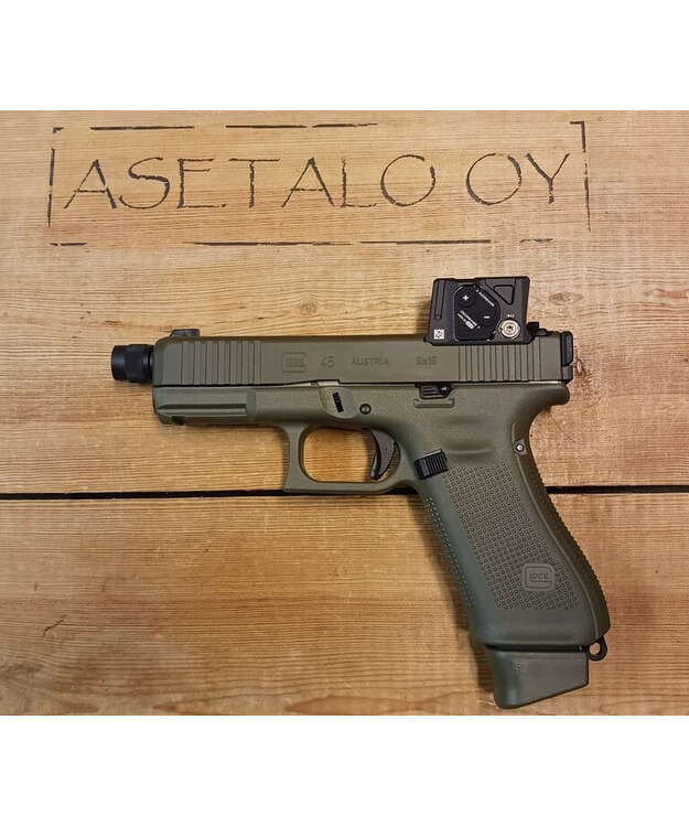 GLOCK M45 HUNTER EDITION A-CUT COA COMBO 13,5X1 LH GREEN 9X19 PISTOOLI 76152