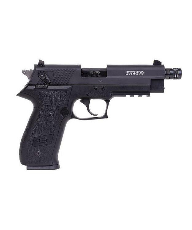 GSG FIRE FLY SD  KIERREPIIPULLA 22LR,MUSTA PIENOISPISTOOLI 400.11.53