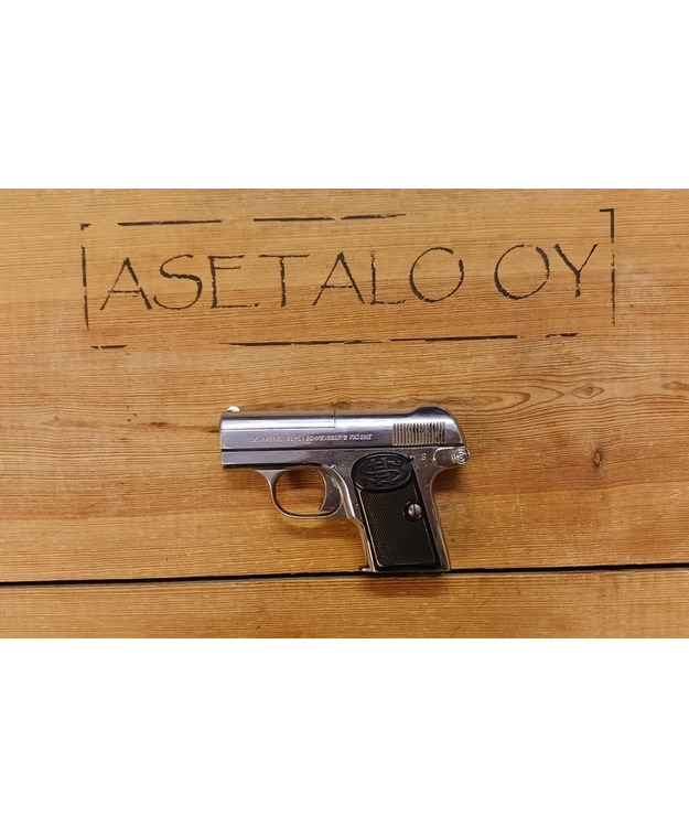 HAENEL SUHL SCHMEISSER 6,35MM NIKLATTU