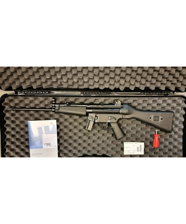 HECKLER & KOCH SP5L 9MM KIVÄÄRI TT3 056540 A2 PERÄLLÄ 16" PIIPPULYHENNETTY 300MM JA 1/2X28 KIERRE PÄÄSSÄ
