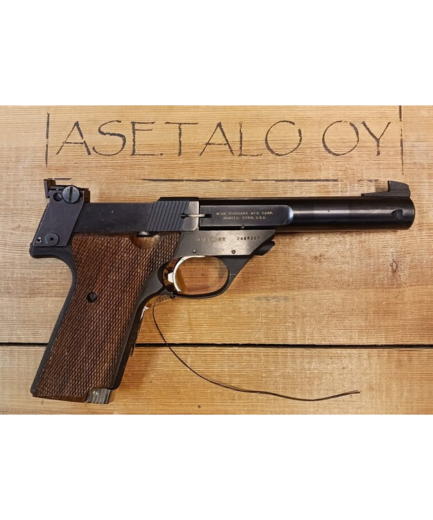 HIGH STANDARD MILITARY SUPERMATIC CITATION .22 LR KÄYT #642127 #642132