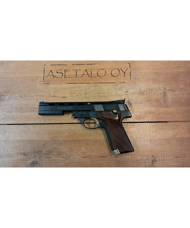 HIGH STANDARD VICTOR .22 LR KÄYT PIENOISPISTOOLI