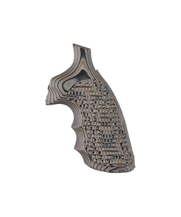 HOGUE 19737 S&W K&L -FRAME RB CON FG PIRANHA G10 GMA DK EARTH