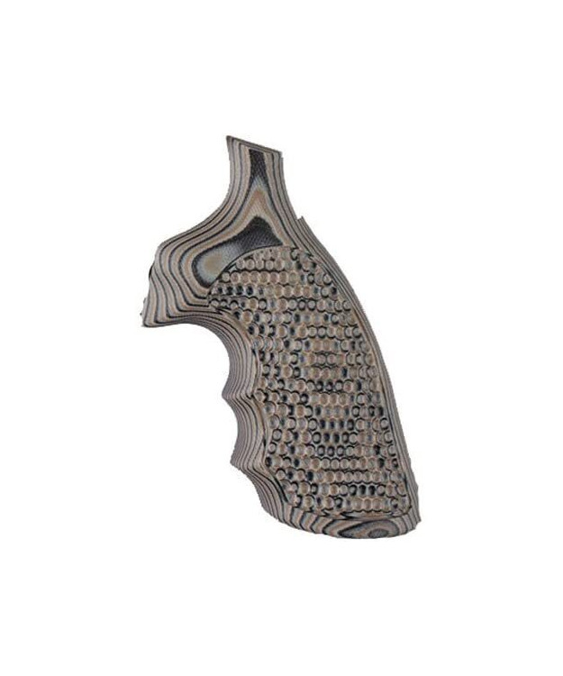 HOGUE 19737 S&W K&L -FRAME RB CON FG PIRANHA G10 GMA DK EARTH