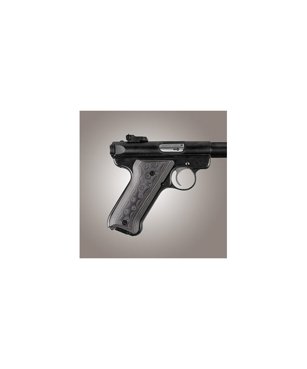 HOGUE 82167 RUGER MKII/III G10 GMa, MUSTA-HARMAA