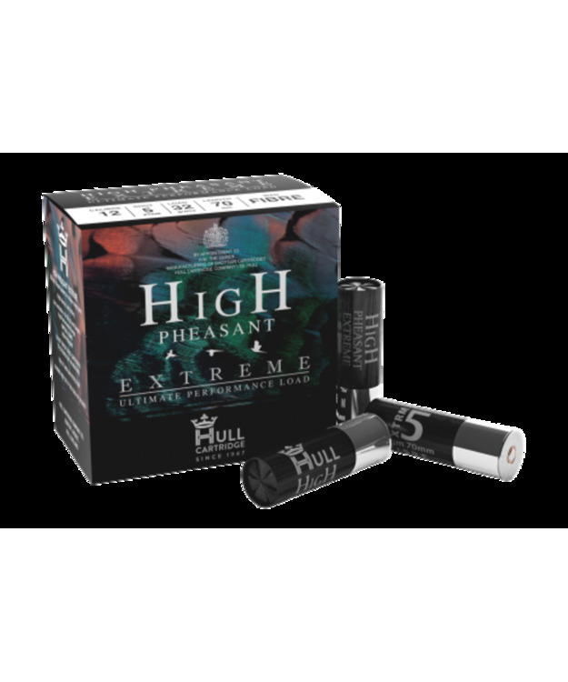 HULL HIGH PHEASANT EXTREME 12 NO.5 34G FIBRE WAD