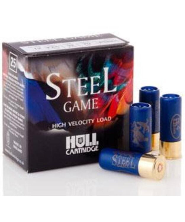 HULL STEEL GAME NO.FE5 32G TERÄSHAULI 12/70 PW LOPPUUNMYYNTI!