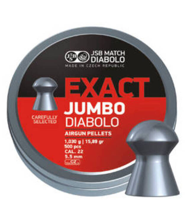 JSB JUMBO EXACT 5,52 MM 1,030G 250/RAS.546247-250
