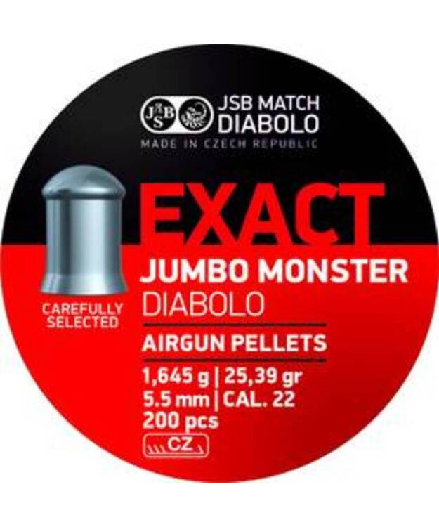 JSB JUMBO EXACT MONSTER 5,52 1,645G 200/RASIA #546288-200