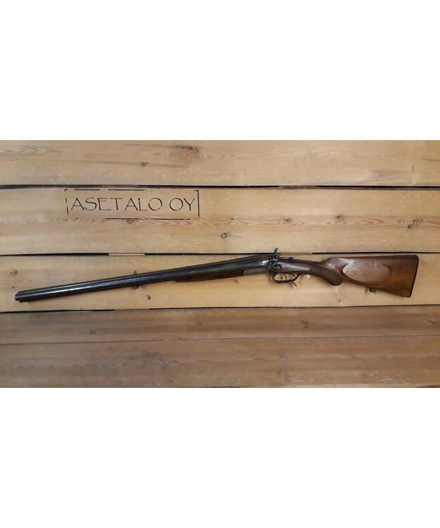 KESSLER F.W. SUHL DRILLINKI 16/70-9,3X72  MAUSERMUSTARUUTIASE HANALLINEN