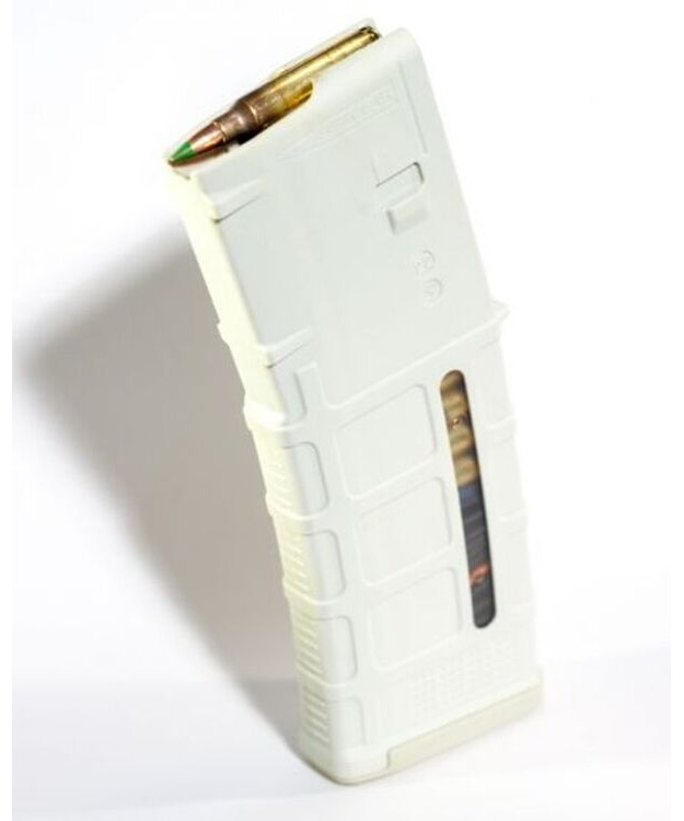 MAGPUL PMAG 25LR/SR WINDOW 308/7,62X51 M118LR VALKOINEN