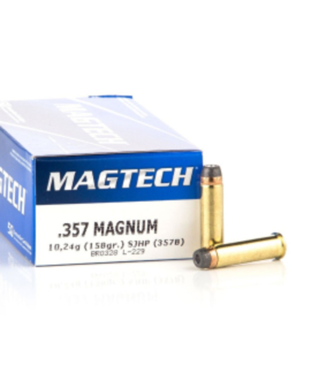 MAGTECH 357B 357 MAGNUM 158 GR SJHP ERVA PATRUUNA
