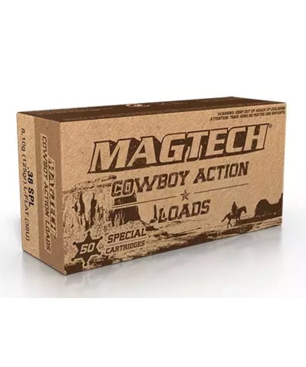 MAGTECH 38U 38 SPECIAL COWBOY LFLAT 125GR PATRUUNA