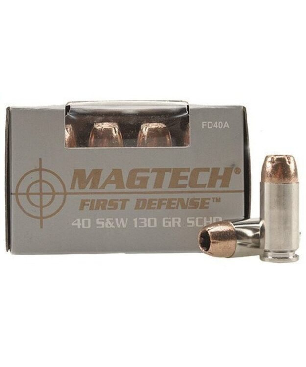 MAGTECH 40 S&W FIRST DEFENCE SCHP 130GR ERVA, FD40A