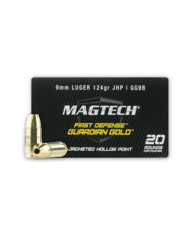 MAGTECH 9MM JHP 8G GOLD ERVA, GG9B