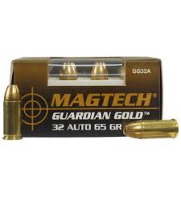 MAGTECH GG32A 32 AUTO 65GR JHP GUARDIAN GOLD ERVA PATRUUNA