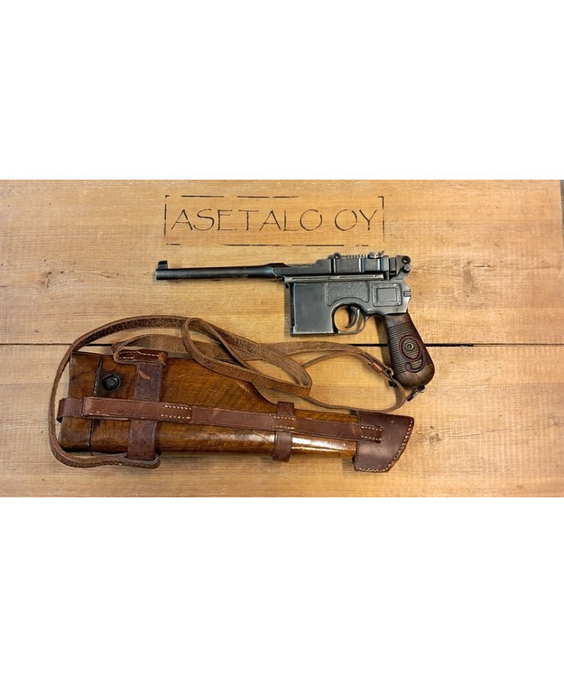 MAUSER C96 9MM NRO TARKKA + KOTELO