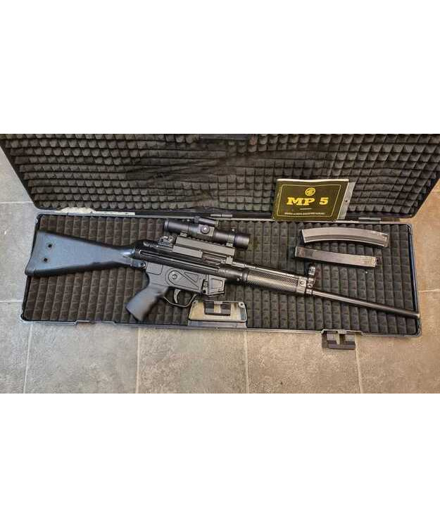 MKE MP5 KAL 9MM T94/A2 PUOL.AUTOM.KIVÄÄRI 16"KÄYT