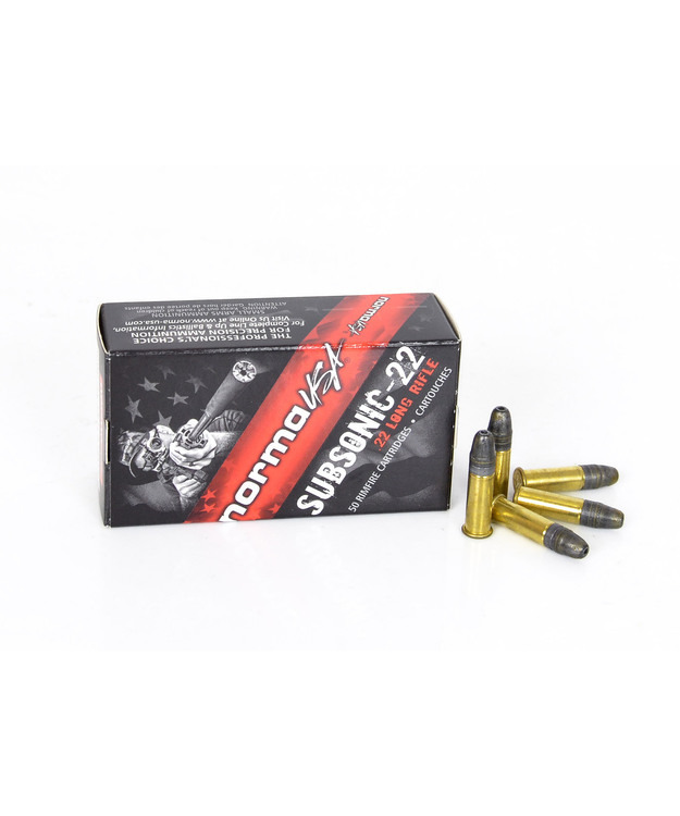 NORMA .22 LR TAC SUBSONIC-22 2,6G/40GR