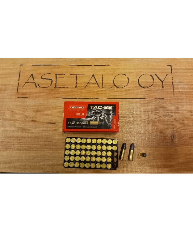NORMA 22LR LRN TAC-22 2,6G 335m/s