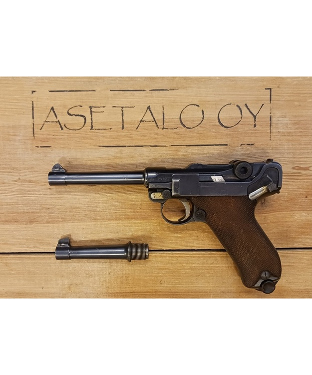 PARABELLUM ERFURT 7,65MM + PIIPPU